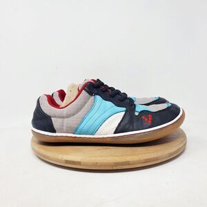 Vivobarefoot Shoes Womens 36 Black‎ Grey Blue Minimalist Barefoot Lace Up